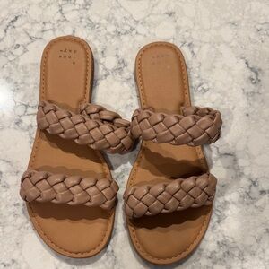 Target Women's Braided Tan Sandals
